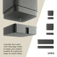 thumbnail image 4 of Umbra Cubiko Wall Planter, 4 of 16