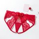 thumbnail image 5 of Gibobby Tangas de sexy mujer Bragas de encaje sexy para mujer Tanga Ropa interior de algodón de tiro bajo Calzoncillos de bikini de encaje recortado(Rojo,G), 5 of 5