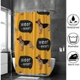 thumbnail image 4 of Coolnut Shower Curtain Set with Hooks Dog German Shepherd Polyester Waterproof Bath Curtain for Bathroom Bathtubs Decor 60 x 72 Inches, 4 of 6