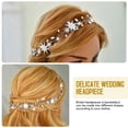 thumbnail image 3 of Star Rhinestone Bride Wedding Vine Gold Bridal Hair Piece Crystal Hair Accessory, 3 of 4