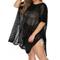 thumbnail image 2 of Plus Size Swimsuit Cover Up for Women Summer Crochet See-Through Bathing Suit Cover Up Sexy Swimwear Beach Coverups Shermie, 2 of 5
