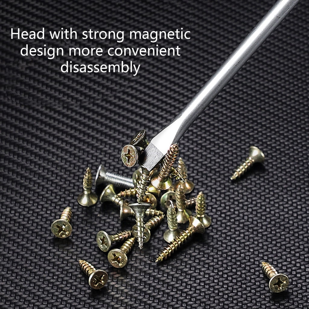 Yokua 8Pcs Screwdriver Set Magnetic Screwdriver Tool Set with Soft Handle