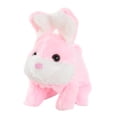 thumbnail image 4 of eléctrico de peluche, juguete realista de conejo, recuerdo de fiesta para niños y niñas, creativo, lindo regalo de cumpleaños, animal de Rosa, 4 of 10