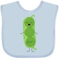 thumbnail image 3 of Inktastic Peas Costume Boys or Girls Baby Bib, 3 of 4