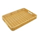 thumbnail image 1 of Bandeja rectangular para servir, elegante bandeja para mesa de café, decoración para verduras. 34x24x4cm, 1 of 9