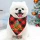 thumbnail image 4 of Pet Christmas Classic Tartan Plaid Dog Bandana Dog Scarf Geometric Merry Christmas Pet Costume For Small Medium Large Dogs Cats Pet, 4 of 6