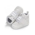 thumbnail image 4 of Toddler Baby Boy Girl Sofe Sole Crib Shoes Newborn Prewalker Sneakers 0-18M, 4 of 7