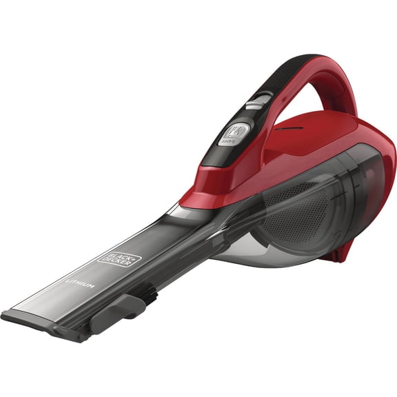 BLACK DECKER Dustbuster Handheld Vacuum, Cordless, Chili Red HLVA320J26 — Residential Use, Standard Application