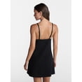 thumbnail image 3 of No Boundaries Knit Bodycon Mini Dress, Women’s XXS-XXL, 3 of 5