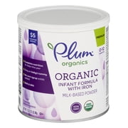 Plum Organics Organic Infant Formula with Iron, 12 oz