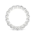 thumbnail image 3 of CARATS FOR YOU 4.04 Carat Diamond Eternity Bands with White Natural Diamond in 14K White Gold (I-J Color, I2-I3 Clarity), Ring Size-6.5, 3 of 6