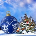 thumbnail image 4 of 60cm Inflatable Christmas Ball with Light Glow Giant Atmosphere Ball Home Garden, 4 of 8