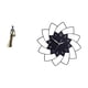 thumbnail image 5 of Figura de mujer africana,Estatua artesanal de una dama tribal africana,hecha a mano,para cafetería.,Reloj de pared grande,Reloj de pared acrílico silencioso,sin tictac,Reloj de pared grande, 5 of 8