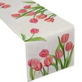 thumbnail image 2 of MesaSe Nappe Pongée en Polyester Durable Imperméable à l'Eau d'Impression Florale Multicolore de Décoration de Table, 2 of 13
