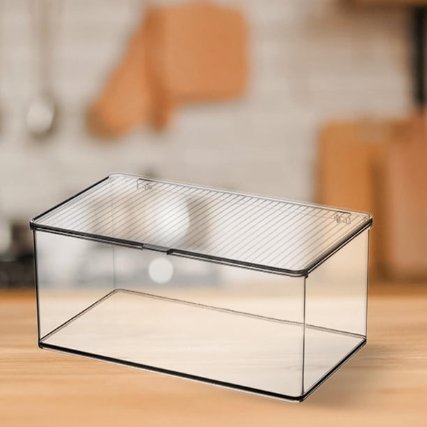 Cajas De Almacenamiento Para Patatas Y Verduras - Juego De 2 (1L Y 5L) Apilables, Con Tecnología EasyClick