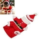 thumbnail image 4 of Disfraz De Navidad Para Cachorros, Traje Cálido Y Agradable Para La Piel Para Mascotas, 4 of 8