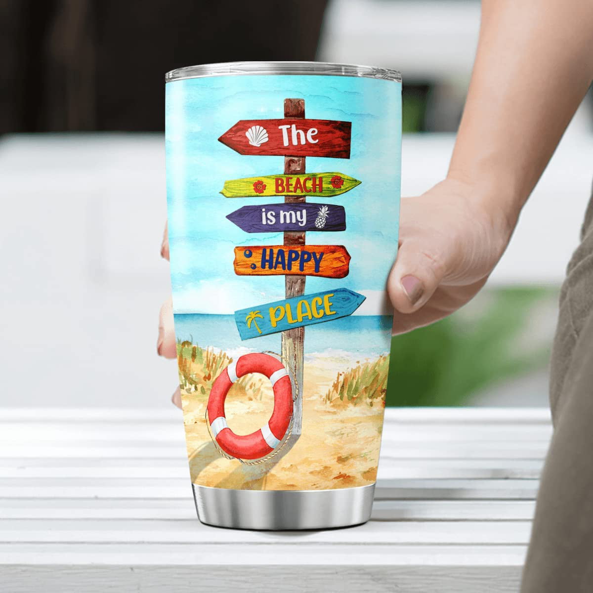 Tumbler Insulated Coffee Mug 20 oz. - Sloppy Joe's On The Beach