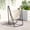 White + Steel#053, variant on Boho Macrame Hammock Swing Chair for Two People with Cushion, 704 lbs Capacity Hanging Cotton Rope Chair for Indoor Outdoor Patio Backyard, White Steel Frame