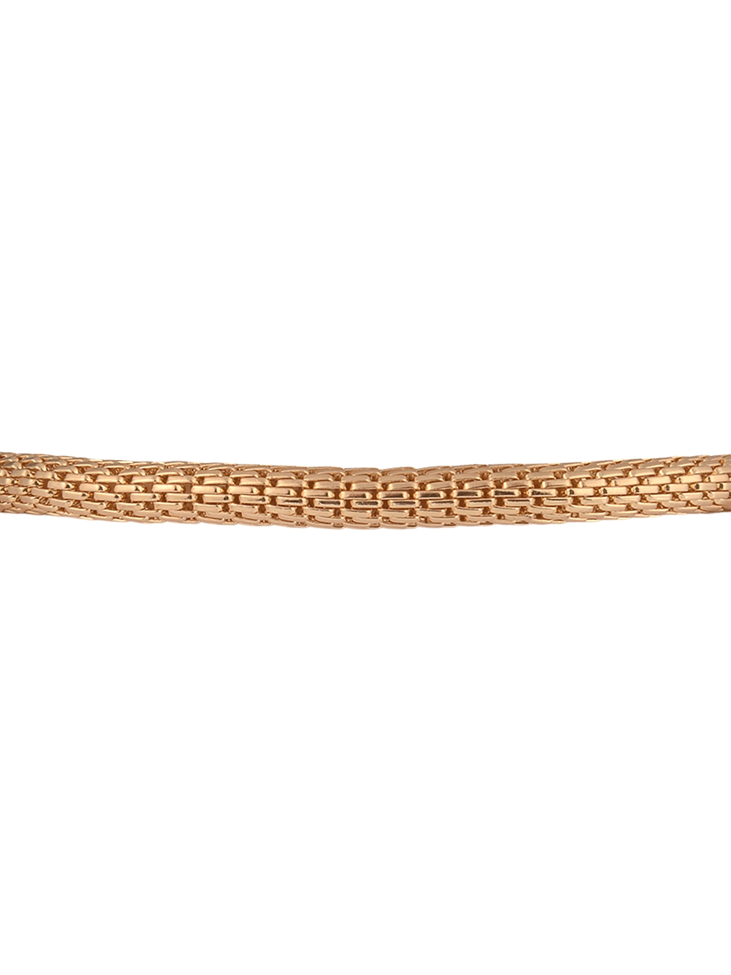 Time and Tru Goldtone Chain with Emerald Birthstone "May" Bracelet