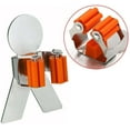 thumbnail image 2 of Mop and Broom Holder - 304 Stainless Steel Self Adhesive Mop and Broom Holder with Spring Clip - Bathroom Garage Storage Boxes Cleaning Tools Hanger (2 Packs), 2 of 8