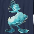 thumbnail image 2 of Boy's Mickey & Friends Donald Duck Paint Swirl Graphic Tee Navy Blue Small, 2 of 4