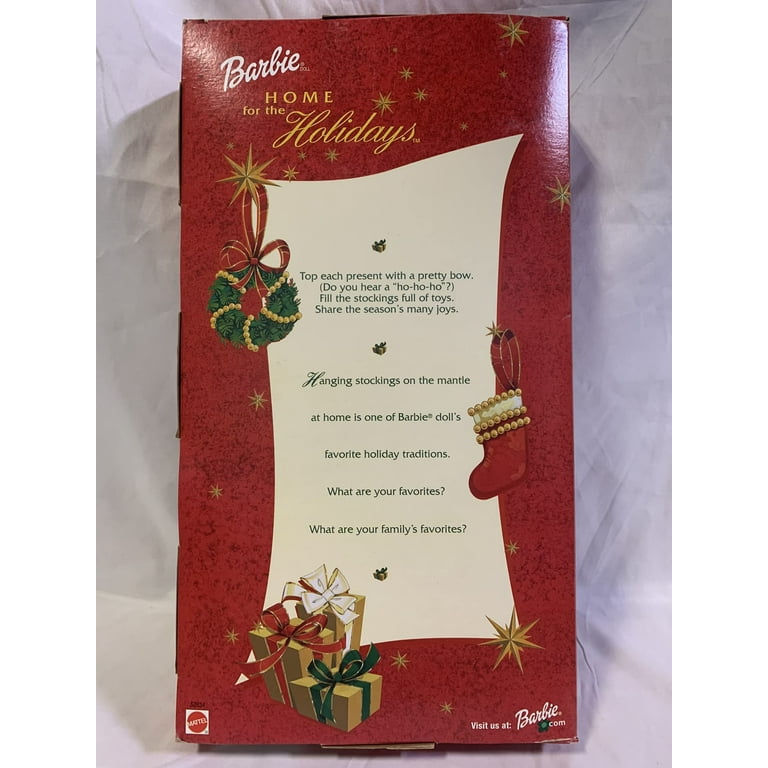 2001 Special Edition Home for the Holidays Barbie
