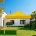 thumbnail image 3 of Ilios Innova | Toldo Plegable Amarillo 2x2 Carpa para Exteriores Resistente al Clima, Impermeable, Estructura de Hierro y Tela Oxford 600D., 3 of 9