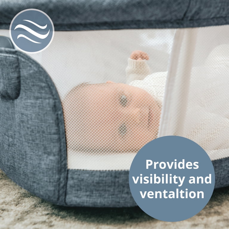 Chicco LullaGlide 3-in-1 Bassinet, Luna Grey photo 7