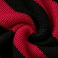 thumbnail image 4 of Men's T Shirts Long Sleeve Solid Color Pocket Letter Stripe Stitching Raglan Sleeve Top Mens Summer Shirts Red XL, 4 of 4