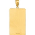 thumbnail image 3 of 14ky The Emperor Tarot Card Pendant Yellow Gold Material Lustrous Fashionable Brilliant Celebrate milestones with style and brilliance, 3 of 4