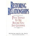 thumbnail image 2 of Five Things to Try Before You Say Goodby Restoring Relationships Five Things to Try Before You Say Goodbye, (Paperback), 2 of 2