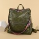 thumbnail image 4 of Mochila para mujer Moda Retro PU Colegio Hombro Mochila escolar (Verde) Tmvgtek Para estrenar, 4 of 9