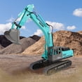 thumbnail image 1 of Excavator Model Toy Plastic Material Highly Detailed Realistic Design Movable Parts Functional Interactive for Collectors and Kids Who Love Engineering, 1 of 3
