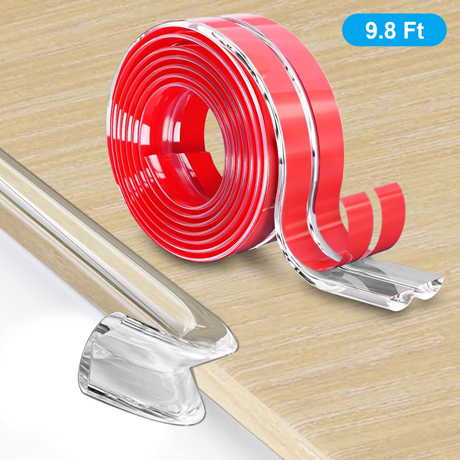 Tripumer Baby Protection Silicone Edge Bumper Protectors Clear Child