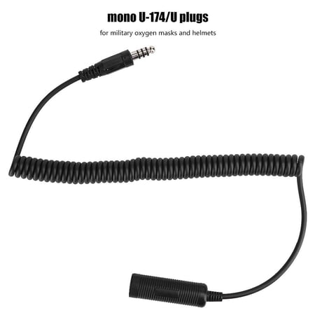 Ccdes Headset Cord U 92a U To U 174 U Helicopter Military Headphone Extension Line Cable Helicopter Headphone Extension Line Walmart Canada