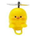 thumbnail image 2 of Sunjoy Tech Animal Ornament Rotating Fan Blade Stretchable Binding Buckle Fixation Non-Slip Cheerful Mood Pig Doll Model Bicycle Supply, 2 of 8
