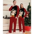 thumbnail image 3 of 2023 New Christmas Family Pajamas Set Mom Dad Kids Baby Matching Outfits Elk Print Cute Sleepwear Xmas Family Look Clothing Sets, 3 of 4