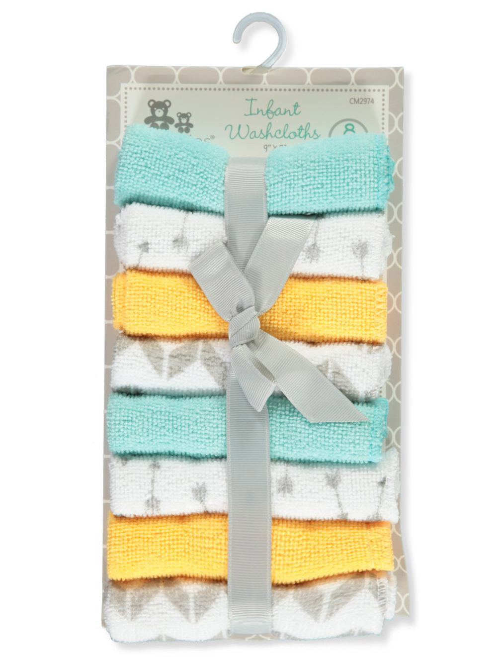 Cribmates Baby 8Pack Washcloths