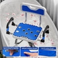 thumbnail image 3 of Shower Chair for Seniors Elderly Handicap Disabled Or Bariatric Adults, Heavy Duty 500 Lbs,Bench Seat for Inside Shower Stall and Bathroom Bath Tub with Arms and Back Adjustable Stool Chairs, 3 of 9