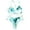 Green, variant on DOPI Women's Bikini Solid Set Swimsuit Two Piece Filled Bra Swimwear Beachwear