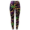 thumbnail image 4 of Fgnfyis Leggings pour Femmes Imprimé Décontracté Serré Lifting Collants pour Femmes Violet G, 4 of 4