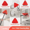 thumbnail image 5 of TidyBliss Wall Cleaning Mop with Long Handle 80” (Red), 5 of 9
