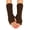 Coffee, variant on Women’s Ribbed Knit Fingerless Gloves Long Striped Arm Warmers Winter Thermal Wrist Cuffs for Cold Weather Daily Use
