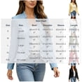 thumbnail image 3 of BUIGTTKLOP Cardigans for Wome Open Front Long Sleeve Ruffle Fall Jackets Solid Color Cropped Top Coat 2026 Trendy Jacket, 3 of 8