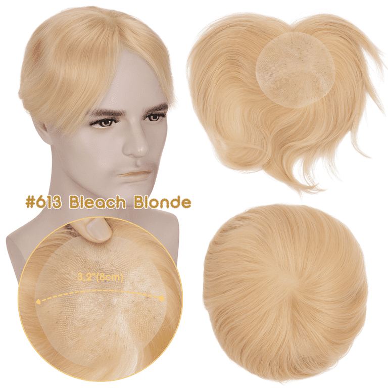Human Hair Topper 6x8cm Ultra Thin Skin PU Base 16 Inch Amazon.com : Human Hair Topper for Women 6cmX8cm Ultra Thin  main image 3