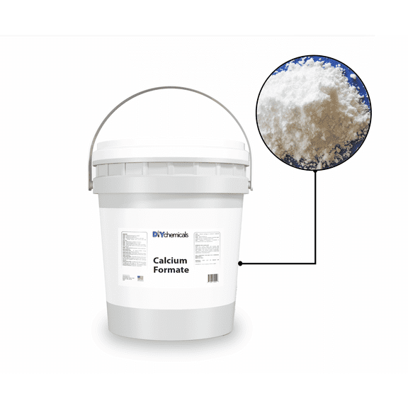 DIYChemicals Calcium Formate - 40 Pound Pail (40lbs)
