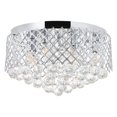 thumbnail image 4 of Living District LD5010F18C Tully 6 Light Chrome Flush Mount, 4 of 4