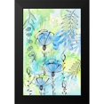 thumbnail image 2 of Krinlox 11x14 Black Modern Framed Museum Art Print Titled - Floral Beauties Above, 2 of 5