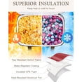 thumbnail image 3 of Transporteur de Casserole Isolé pour Aliments Chauds Ou Froids 9x13 - Contenant Alimentaire Isolé Réchauffeur de Sac avec Tapis Résistant à la Chaleur pour Fêtes Potluck Pique-Nique Barbecues Convient aux Plats à Casserole Ou de Cuisson 9 Pouces x 13 Pouces, 3 of 8