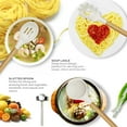 thumbnail image 2 of Silicone Cooking Utensils Set - 446°F Heat Resistant Silicone Kitchen Utensils for Cooking,Utensil Spatula Set w Wooden Handles and Holder, BPA FREE Gadgets for Non-Stick Cookware (Cream White), 2 of 9